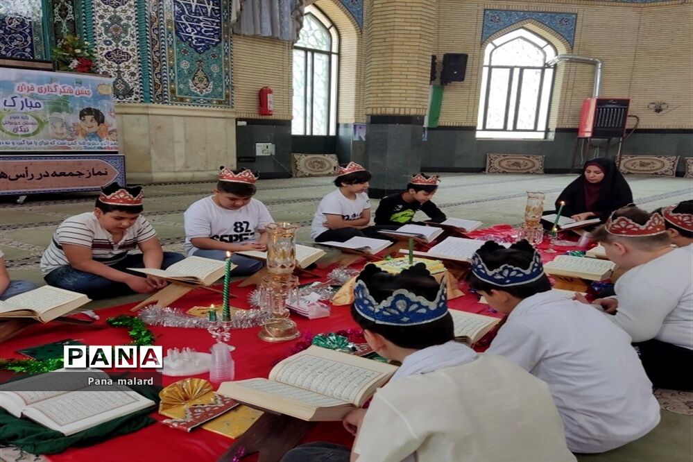 اجرای طرح روان‌خوانی قرآن و محراب در دبستان نیکان ملارد