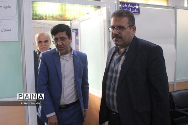 بازدیدمعاون پژوهش  اداره کل آموزش و پرورش استان بوشهر از سازمان دانش‌آموزی