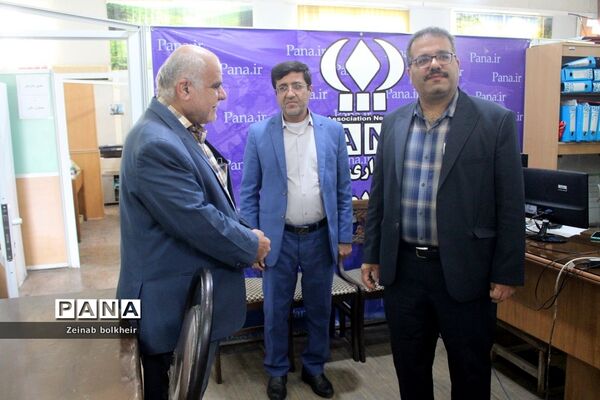 بازدیدمعاون پژوهش  اداره کل آموزش و پرورش استان بوشهر از سازمان دانش‌آموزی