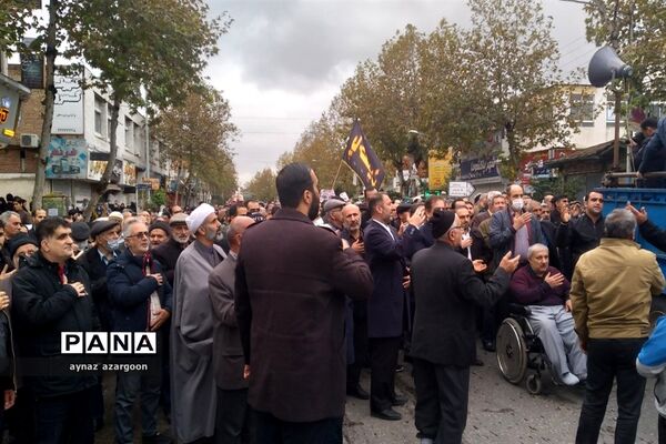 تشییع پیکر شهید امنیت در قائمشهر