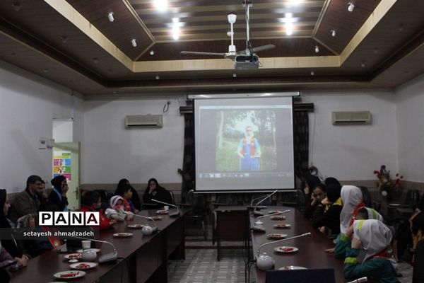 مراسم تقدیر از برگزیدگان جشنواره‌ها و پویش‌های سازمان دانش‌آموزی در گلوگاه