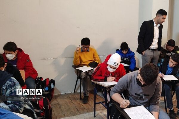 برگزاری امتحانات شبه‌نهایی پایه دوازدهم در آموزش و پرورش رودهن