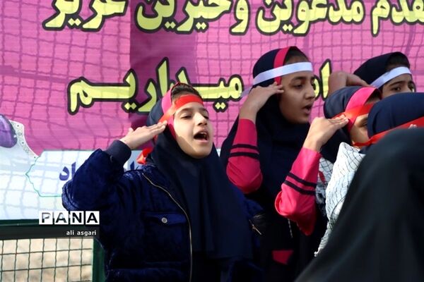 آیین کلنگ‌زنی پروژه ساخت مدرسه ۱۲ کلاسه در ابراهیم آباد شهرستان شهریار