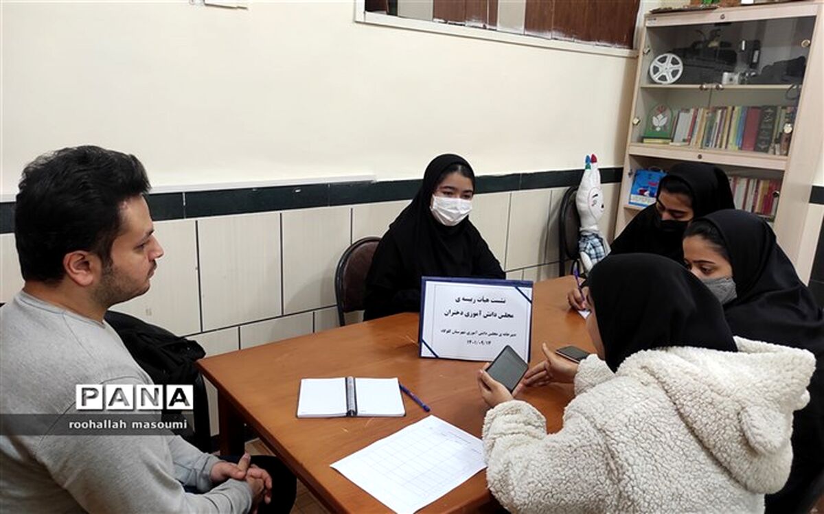 برگزاری نشست هیأت رییسه مجلس دانش‌آموزی دختران شهرستان گلوگاه
