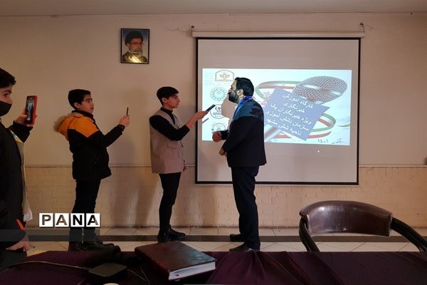 اولین کارگاه آموزش خبرنگاری پانا سازمان دانش‌آموزی ناحیه۶