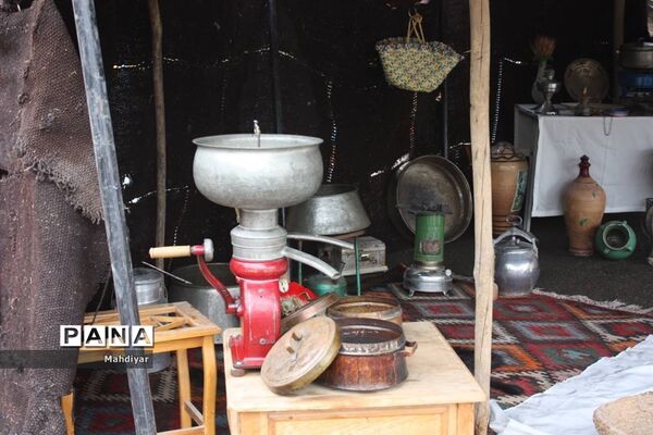 همایش رونمایی از پیوست فرهنگی با فعالیت‌های مشترک بین بسیج عشایر و امور عشایری، در روستای خاوه بخش جوادآباد