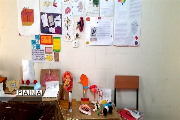 برگزاری نمایشگاه دستاوردهای دانش‌‌‌آموزان در آموزشگاه مهربانان و ثمین ملارد