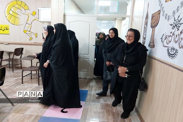 افتتاحیه اتاق ورزش دبیرستان هفت‌تیر منطقه ۱۳