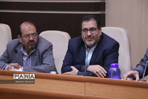 جلسه هماهنگی تشییع و خاکسپاری شهید گمنام در دانشگاه فرهنگیان قم