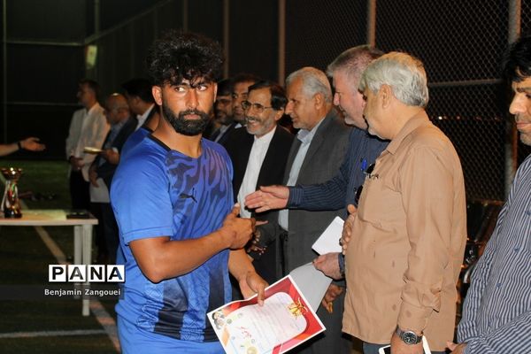 روستای آبطویل قهرمان مسابقات مینی فوتبال جام پرچم شهرستان بوشهر