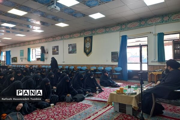 مراسم عزاداری ایام فاطمیه به میزبانی حوزه بسیج دانش آموزی عمار