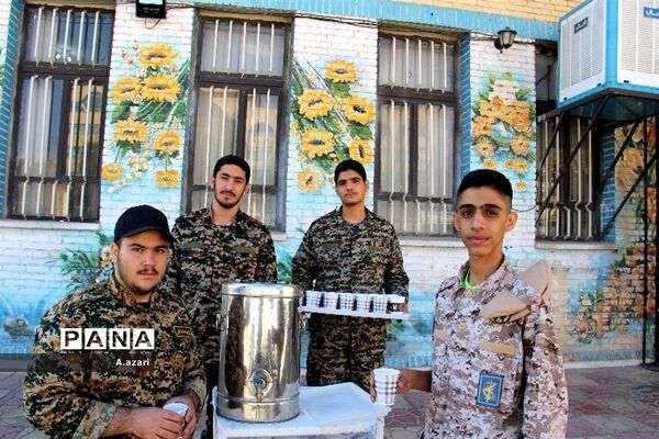 تشیع پیکر مطهر شهید گمنام در شهرکرد