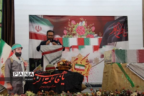 تشیع پیکر مطهر شهید گمنام در شهرکرد