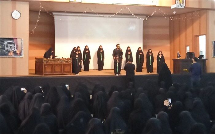 برگزاری سوگواره دانش‌آموزی عهد فاطمی در قم/ عکس