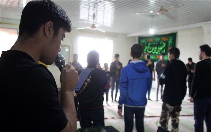 مراسم شهادت حضرت زهرا در گلوگاه