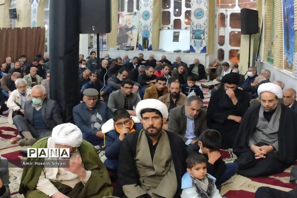 برگزاری مراسم عزاداری شهادت حضرت فاطمه (س) در جهرم