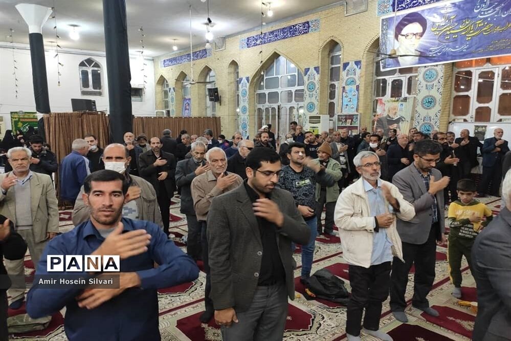 برگزاری مراسم عزاداری شهادت حضرت فاطمه (س) در جهرم
