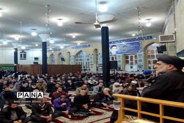 برگزاری مراسم عزاداری شهادت حضرت فاطمه (س) در جهرم