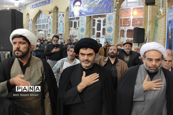 برگزاری مراسم عزاداری شهادت حضرت فاطمه (س) در جهرم