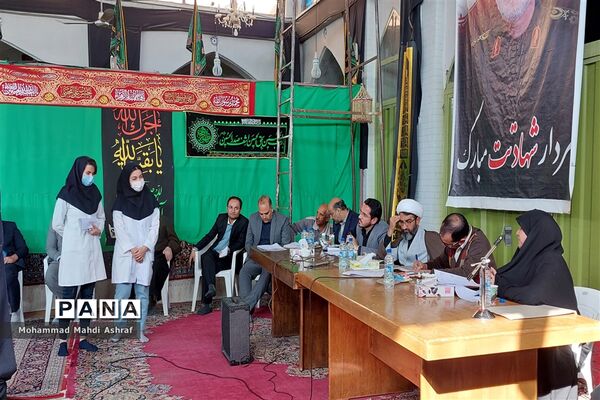 حضور کاروان خدمت شهرستان نایین در شهر انارک
