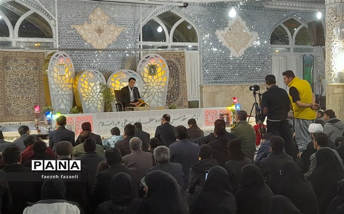 حضور کاروان قرآنی نسیم وصل از شبکه قرآن و معارف سیما در نایین
