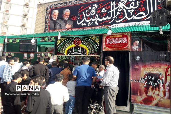 تشییع پیکر یکصدو یازده شهید تفحص شده در اهواز