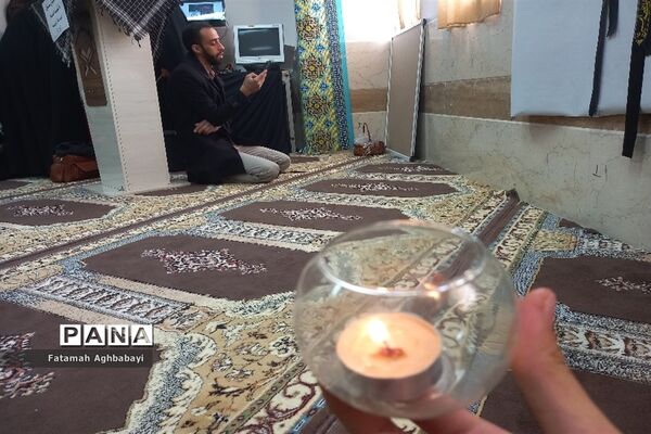 تشییع پیکر شهید گمنام در دبیرستان مرضیه