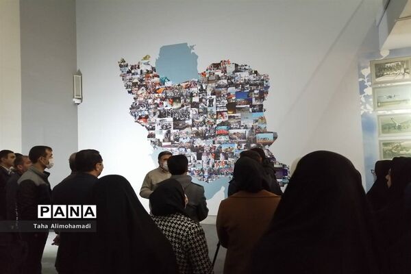اردوی راهیان پیشرفت و بازدید از پارک ملی هوا فضا با حضور معاونان پرورشی شهرستان قدس