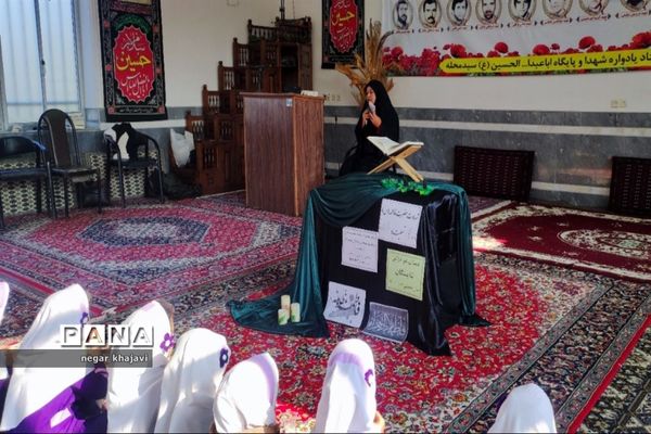 مراسم شهادت حضرت زهرا(س) در گلوگاه