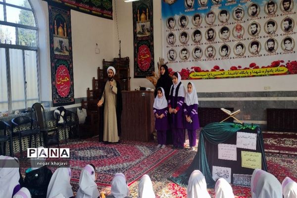 مراسم شهادت حضرت زهرا(س) در گلوگاه