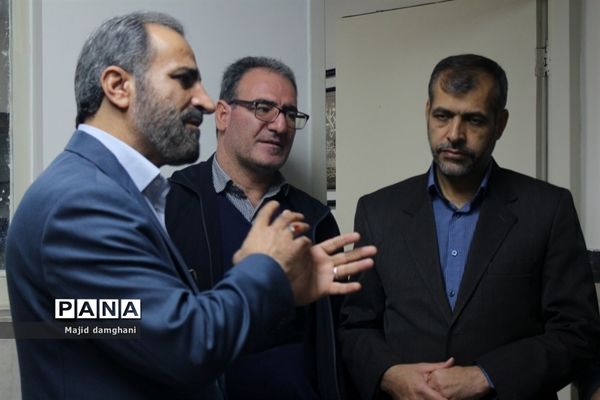 بازدید معاون پرورشی و فرهنگی آموزش و پرورش از سازمان دانش‌آموزی شهر تهران