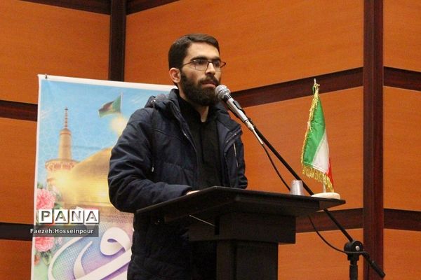 مراسم بدرقه نخبگان قرآنی و فرهنگی بهارستان‌2 به سمت مشهد مقدس