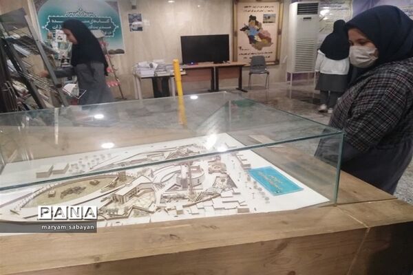 اردوی آموزشی آمادگی دفاعی پایه دهمی‌های ناحیه ۳ شیراز در موزه دفاع مقدس