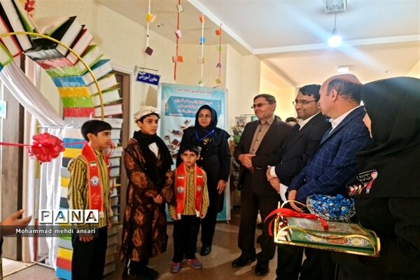 افتتاح کتابخانه دبستان توکلیان ناحیه 2 شیراز