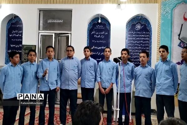 برگزاری محفل انس باقرآن در دوشنبه‌های آسمانی خلیل‌آباد