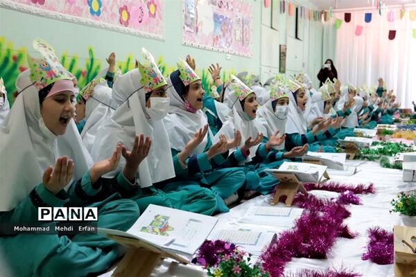 اجرای مراسم جشن قرآن در مدارس آباده