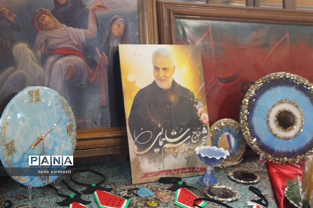 گرامیداشت یاد و خاطره سردار دلها شهید حاج قاسم سلیمانی در کرمانشاه