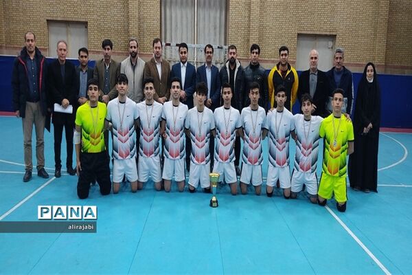فینال مسابقات فوتسال دانش‌آموزان دوره دوم متوسطه شهرستان‌های استان تهران