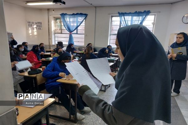 اجرای طرح مدام در دبیرستان حضرت زینب (س)