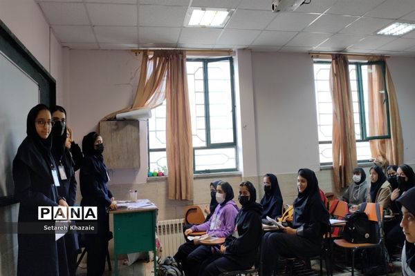 اجرای طرح مدام در دبیرستان یاس ناحیه 6 مشهد