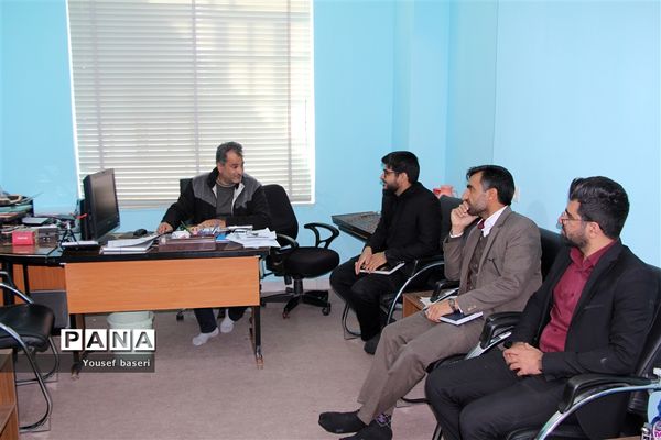 سفر یک روزه رئیس سازمان دانش‌آموزی استان یزد به بهاباد