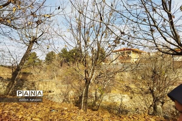 آخرین روزهای پاییزی در روستای بیدهند قم