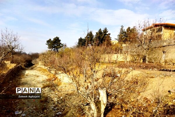 آخرین روزهای پاییزی در روستای بیدهند قم