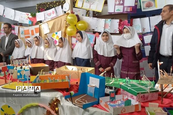 افتتاحیه المپیاد ورزشی و دست‌سازه‌های ورزشی  در دبستان حضرت زهرا(س) رودهن