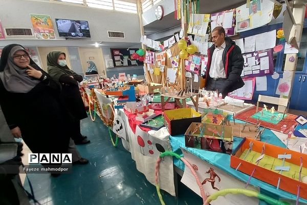 افتتاحیه المپیاد ورزشی و دست‌سازه‌های ورزشی  در دبستان حضرت زهرا(س) رودهن