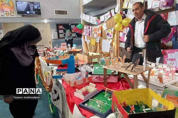 افتتاحیه المپیاد ورزشی و دست‌سازه‌های ورزشی  در دبستان حضرت زهرا(س) رودهن