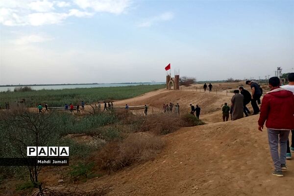 حال و هوای دانش‌آموزان قمی در اردوی راهیان نور