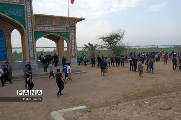 حال و هوای دانش‌آموزان قمی در اردوی راهیان نور