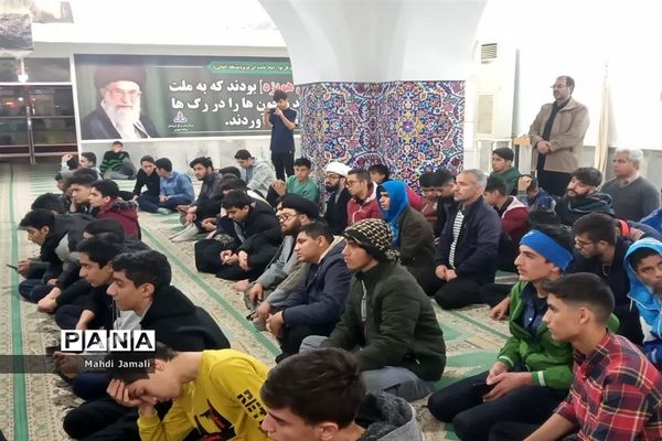 حال و هوای دانش‌آموزان قمی در اردوی راهیان نور