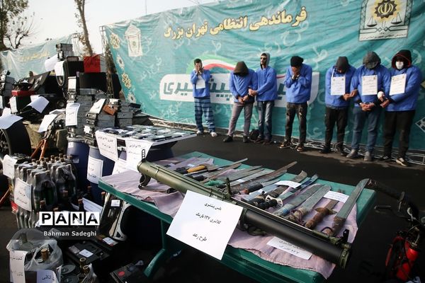 شصت و یکمین مرحله طرح رعد پلیس